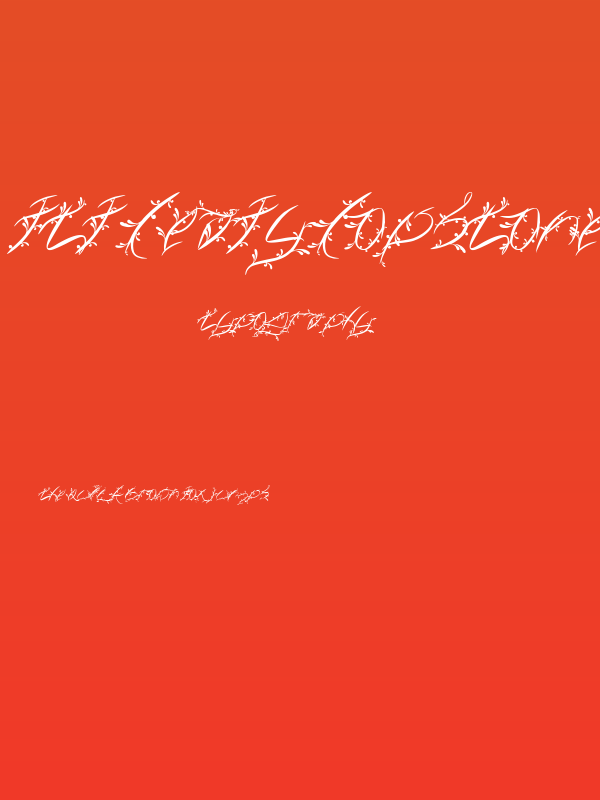 FTF Leafy Lopstonesia Poster