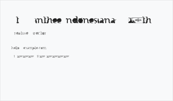 FTF Minthee Indonesiana!" 3th Business Card
