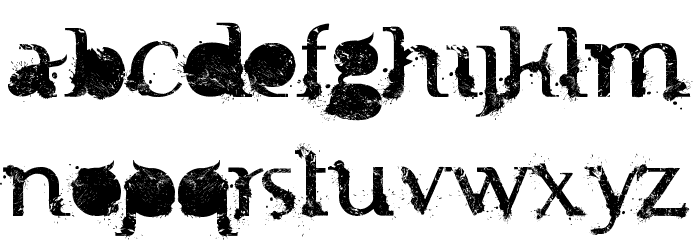 FTF Minthee Indonesiana!` 3th Font LOWERCASE