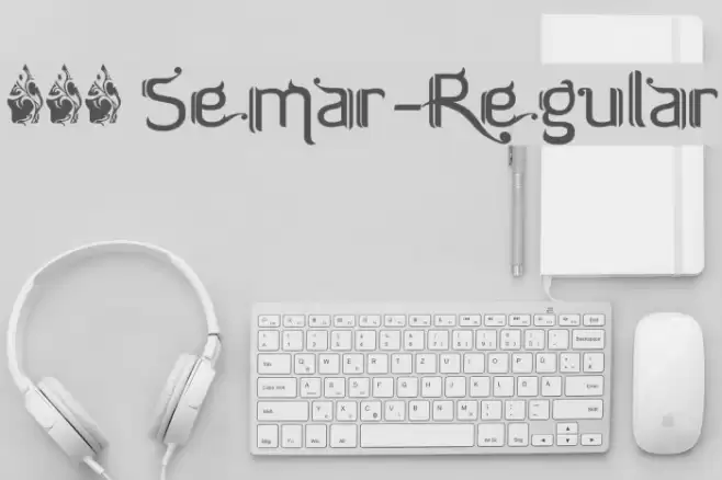 FTF Semar-Regular Font examples