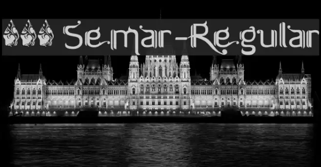FTF Semar-Regular Font examples