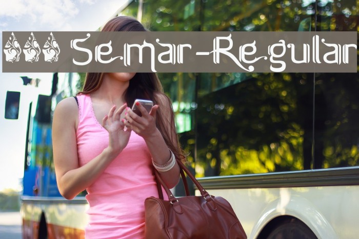 FTF Semar-Regular Font examples