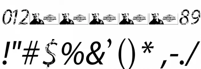 FTFBaliMyrantheeFREE-Italic Font OTHER CHARS