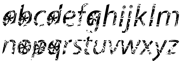 FTFBaliMyrantheeFREE-Italic Schriftart Kleinbuchstaben
