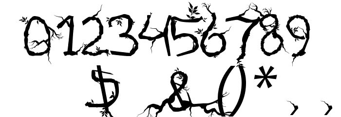 FTFHutanAkarasiana Font OTHER CHARS