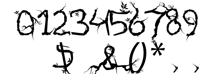 FTFHutanAkarasiana Font OTHER CHARS