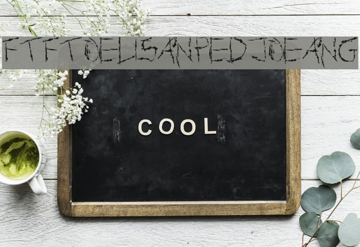 FTFToelisanPedjoeang Font examples