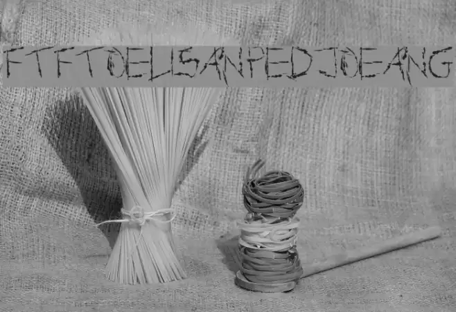 FTFToelisanPedjoeang Font examples