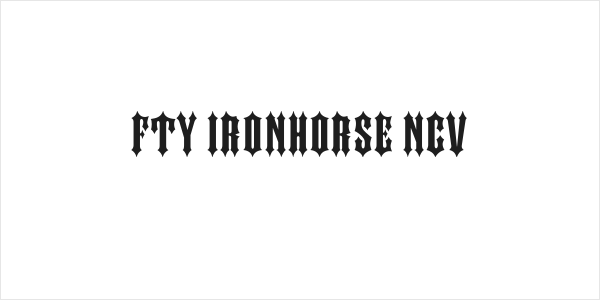 FTY IRONHORSE NCV Logo