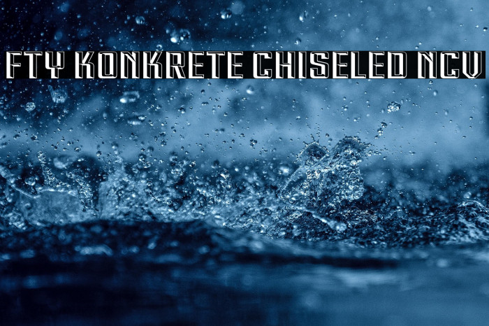 FTY KONKRETE CHISELED NCV Example 3