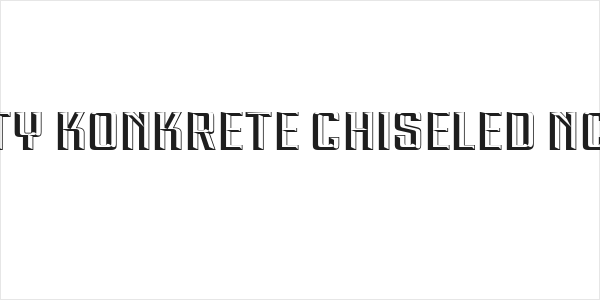 FTY KONKRETE CHISELED NCV Logo