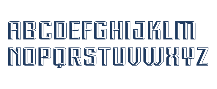 FTY KONKRETE CHISELED NCV Lowercase