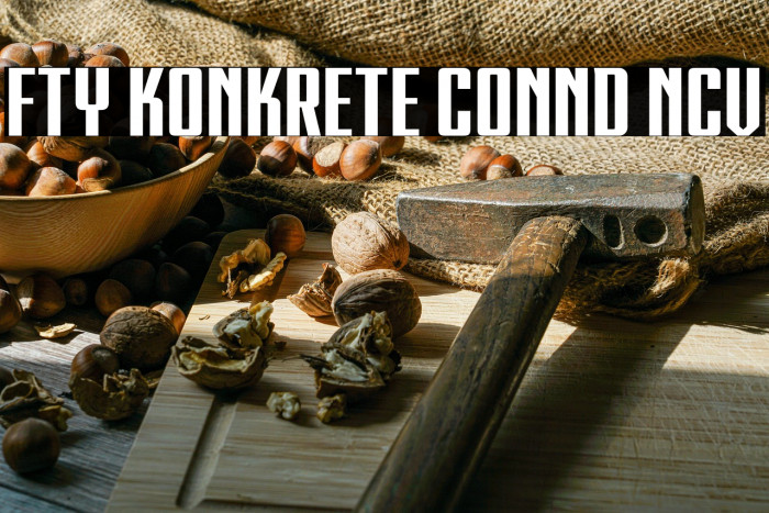 FTY KONKRETE CONND NCV Example 1