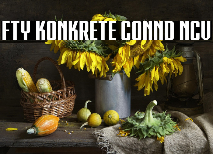 FTY KONKRETE CONND NCV Example 2