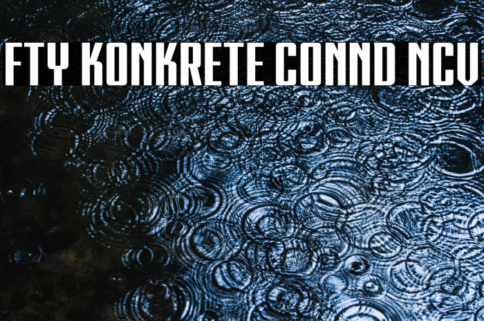 FTY KONKRETE CONND NCV Example 3