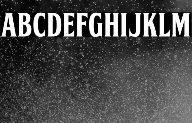 FTY SKORZHEN NCV Font examples