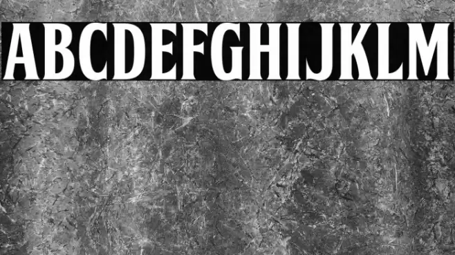 FTY SKORZHEN NCV Font examples