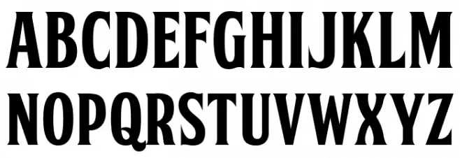 FTY SKORZHEN NCV Шрифта строчной