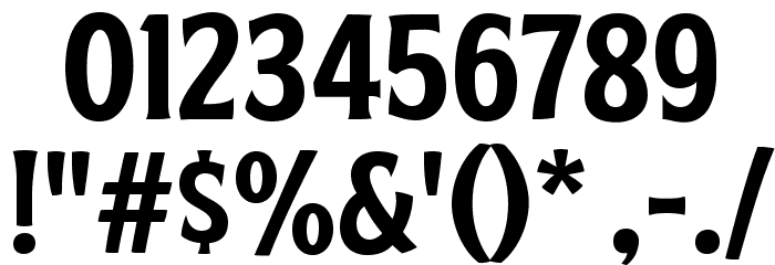 FTY SKRADJHUWN NCV 1 Font OTHER CHARS
