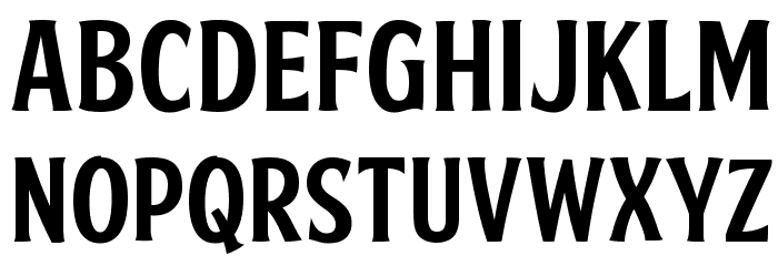 FTY SKRADJHUWN NCV 2 Font LOWERCASE