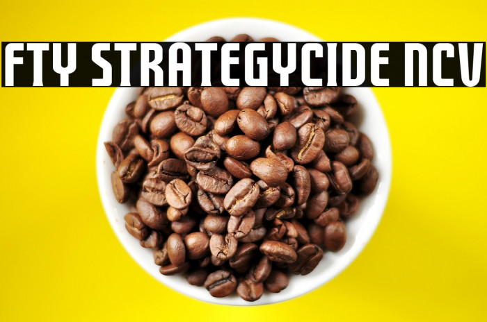 FTY STRATEGYCIDE NCV Caratteri examples