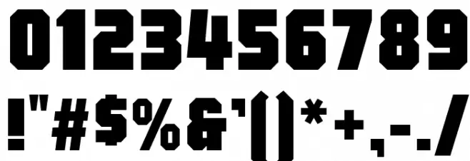 FTYOverKillMachinedNC Schriftart Anderer Schreiben