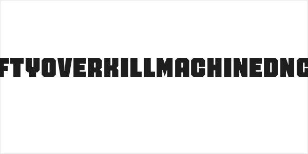 FTYOverKillMachinedNC Logo