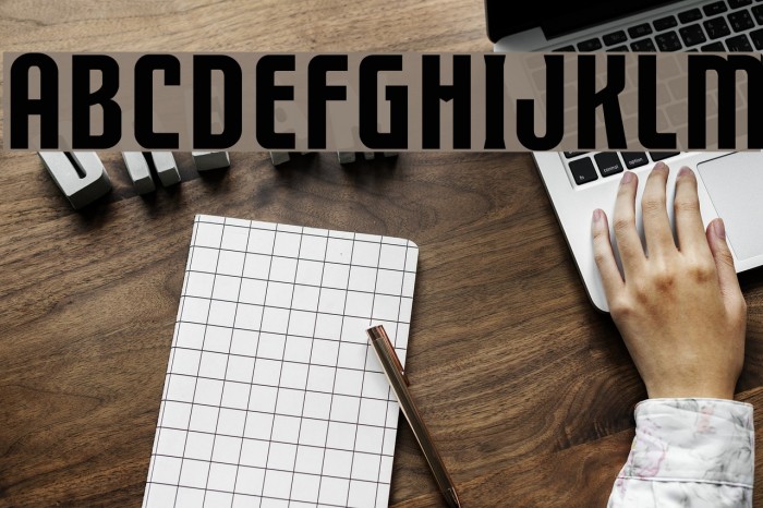 FTYSTRATEGYCIDENCV Font examples