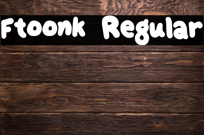 Ftoonk Regular Example 1