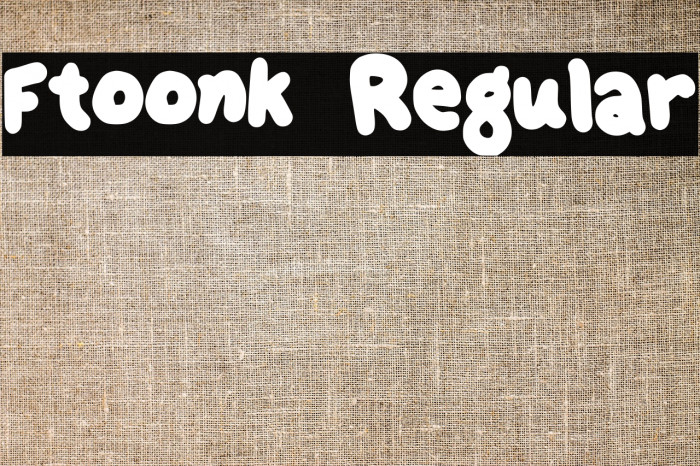 Ftoonk Regular Example 3