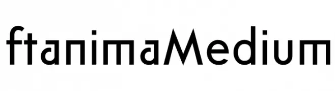 ft anima Medium  Frei Schriftart Herunterladen