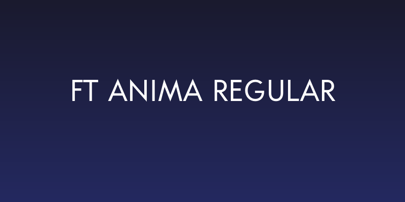 ft anima Regular Social Header
