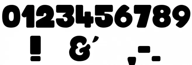 FUGU & MAKI 2 Font OTHER CHARS