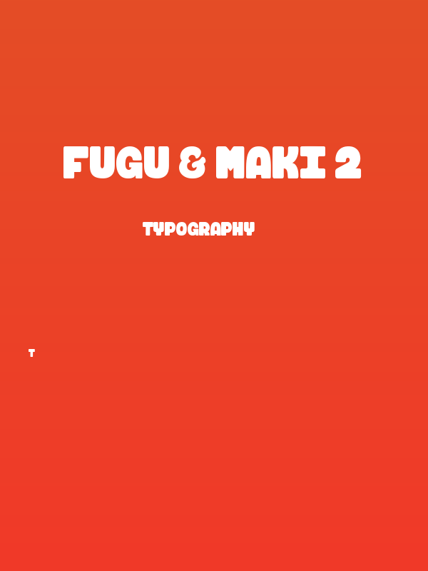 FUGU & MAKI 2 Poster