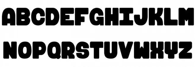 FUGU & MAKI 2 Schriftart Groß