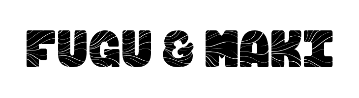 FUGU & MAKI  font caratteri gratis