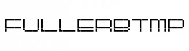 FULLERBTMP  Frei Schriftart Herunterladen