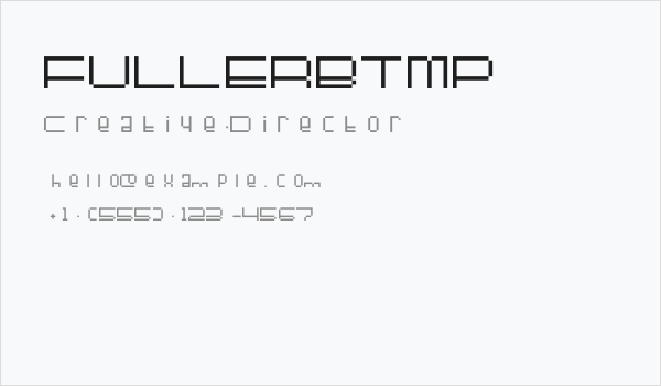 FULLERBTMP Business Card