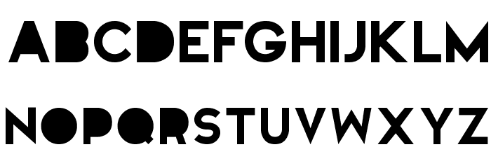FULLMoonOnMars Font LOWERCASE