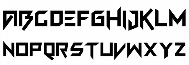 FUN GAMES Font UPPERCASE