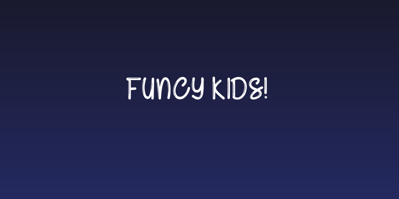 FUNCY KIDS! Social Header