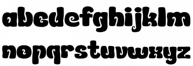 FUNK-JIVE Font LOWERCASE