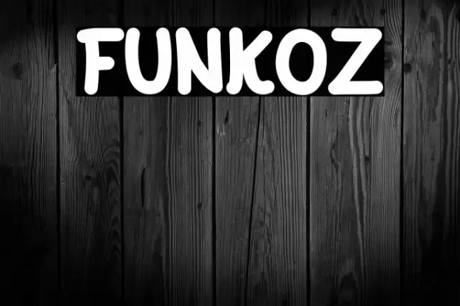 FUNKOZ फ़ॉन्ट examples