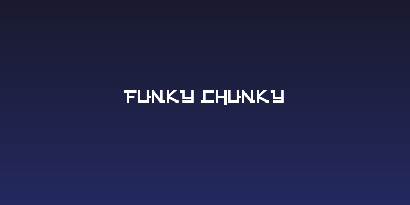 FUNKY CHUNKY Social Header