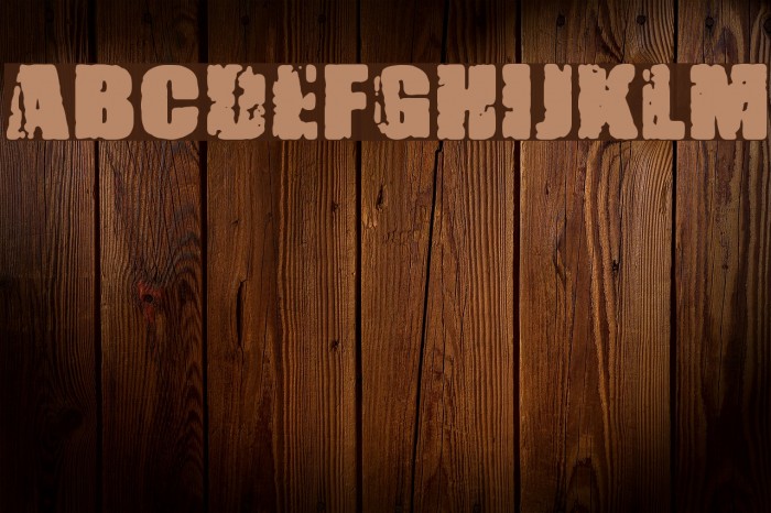 FUNNY CHAOS Font examples