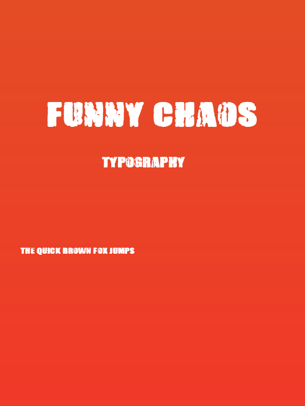 FUNNY CHAOS Poster