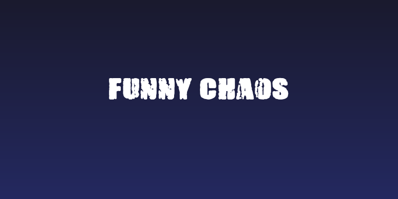 FUNNY CHAOS Social Header