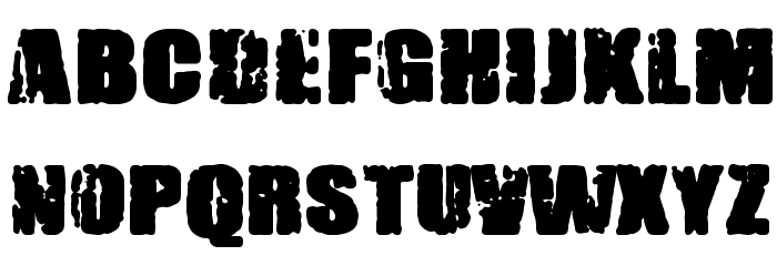 FUNNY CHAOS Font LOWERCASE
