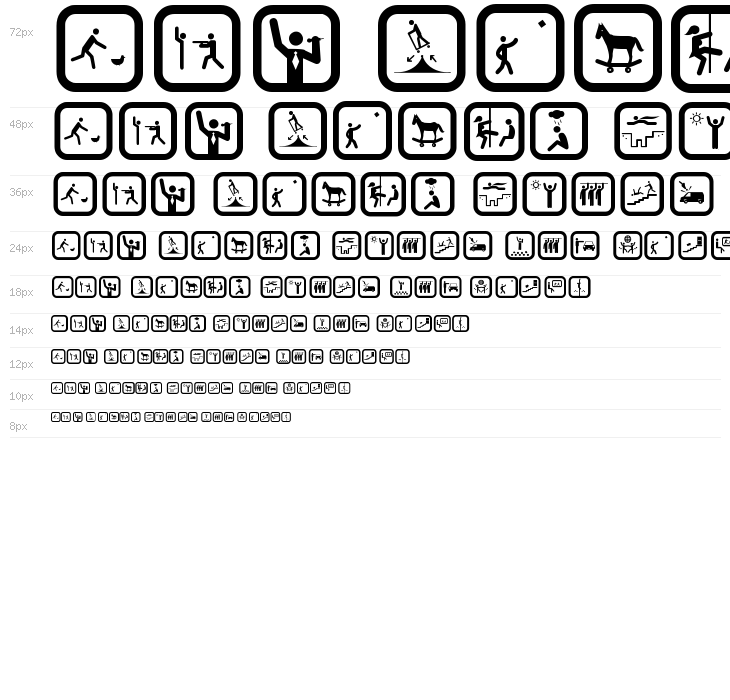 FUNNY ICON Waterfall