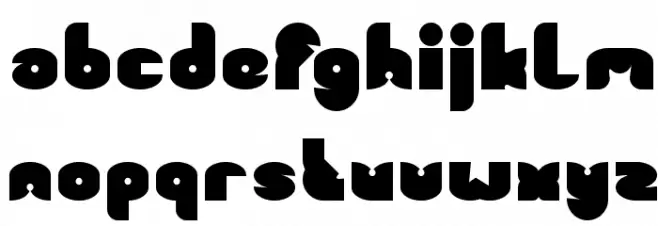 FUNNY SPORT Bold Font LOWERCASE
